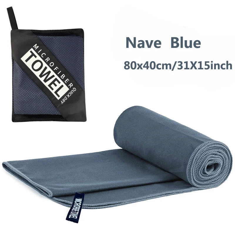 Quick-Dry Microfiber Camping & Sports Towel (40x80cm)