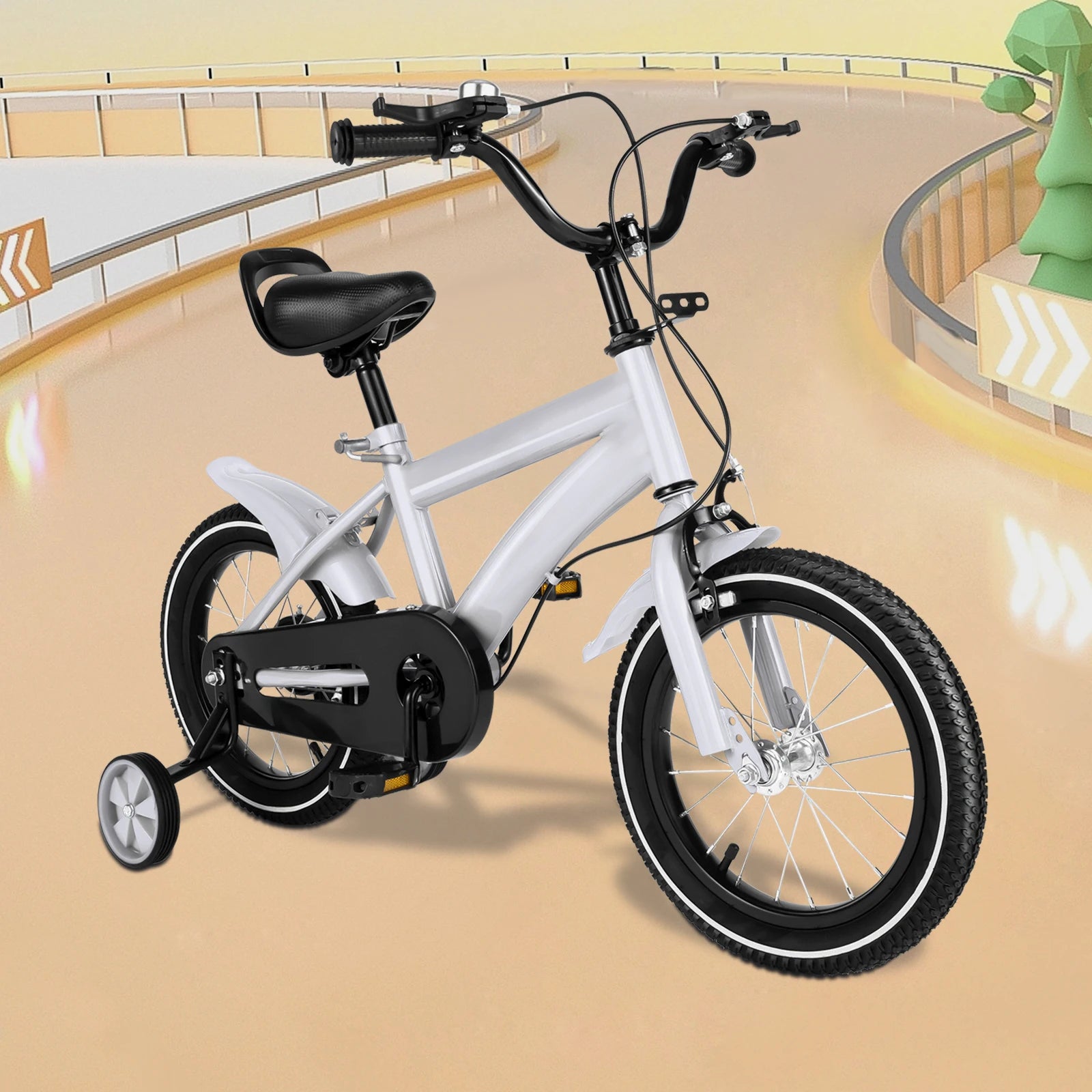 14-Inch Kids’ Bicycle – Safe, Adjustable & Fun for Growing Riders