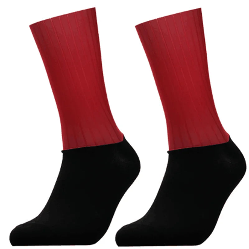 Whiteline Anti-Slip Aero Cycling Socks for Summer