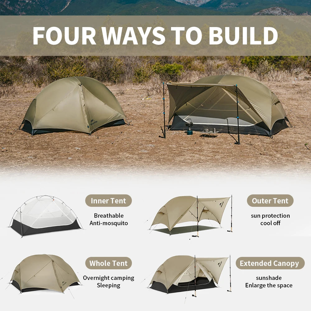 Make your outdoor adventures more comfortable with this versatile tent designed for camping, beach trips, picnics, and more.