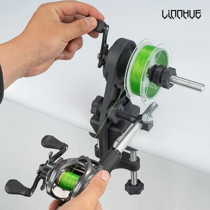 LINNHUE Lightweight Fishing Line Winder with Durable Spooler Tool