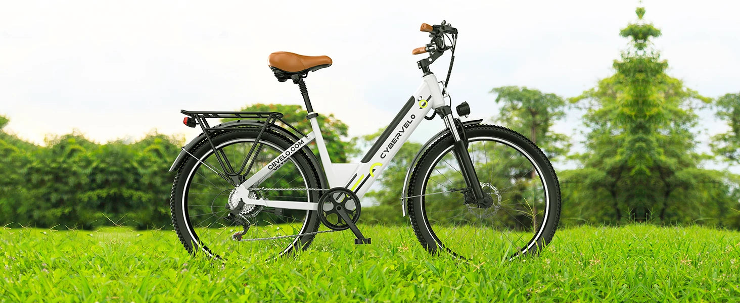CYBERVELO 1000W Peak Electric Bike – Long Range & High Performance for Adults
