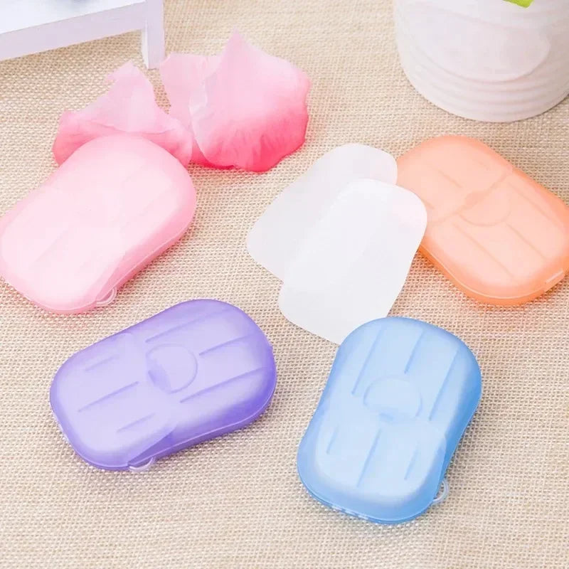 Portable Soap Paper Sheets for Travel & Camping