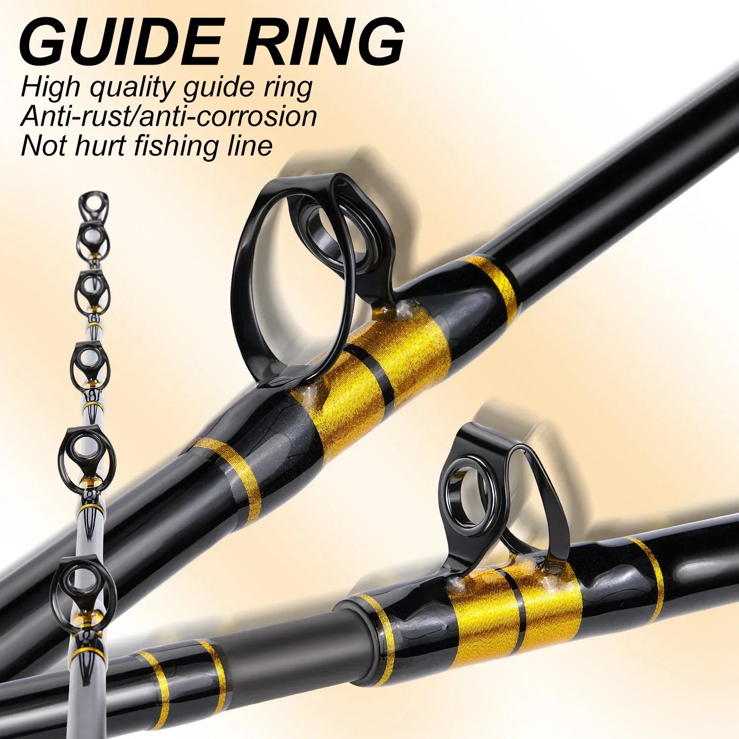 Sougayilang 1.8m Jigging Rod – Heavy-Duty Trolling Rod for Saltwater