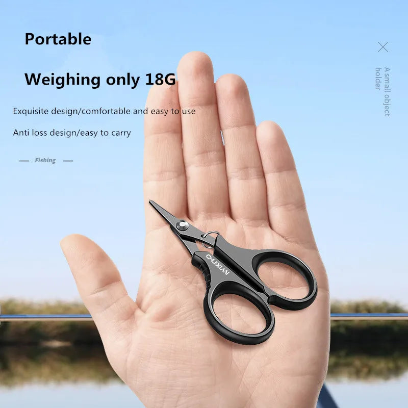 Titanium-Coated Fishing Scissors & Pliers