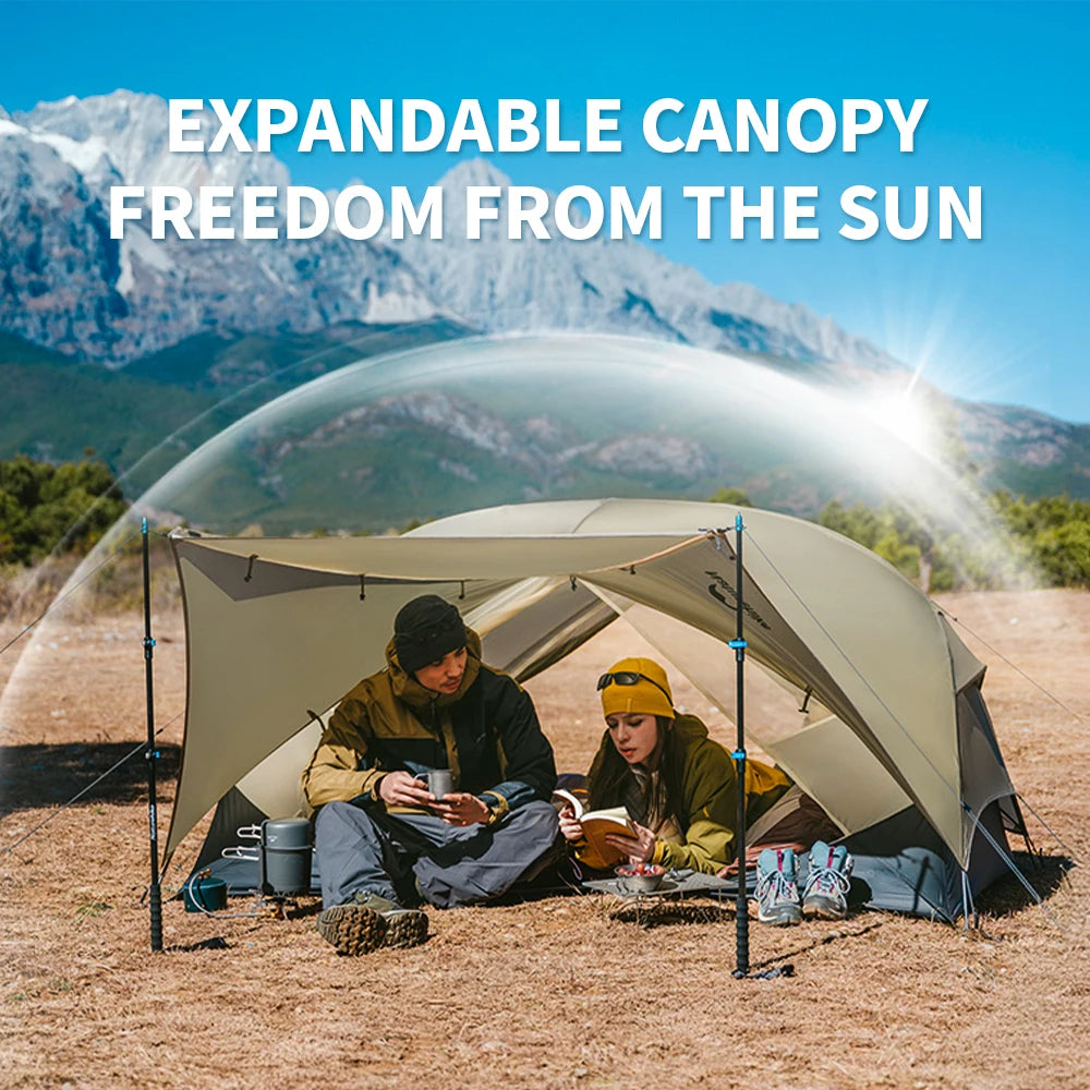 Make your outdoor adventures more comfortable with this versatile tent designed for camping, beach trips, picnics, and more.