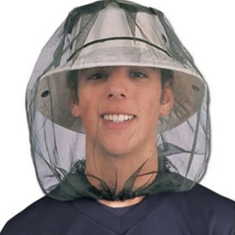 Anti-Mosquito Breathable Fishing Cap with Mesh Net