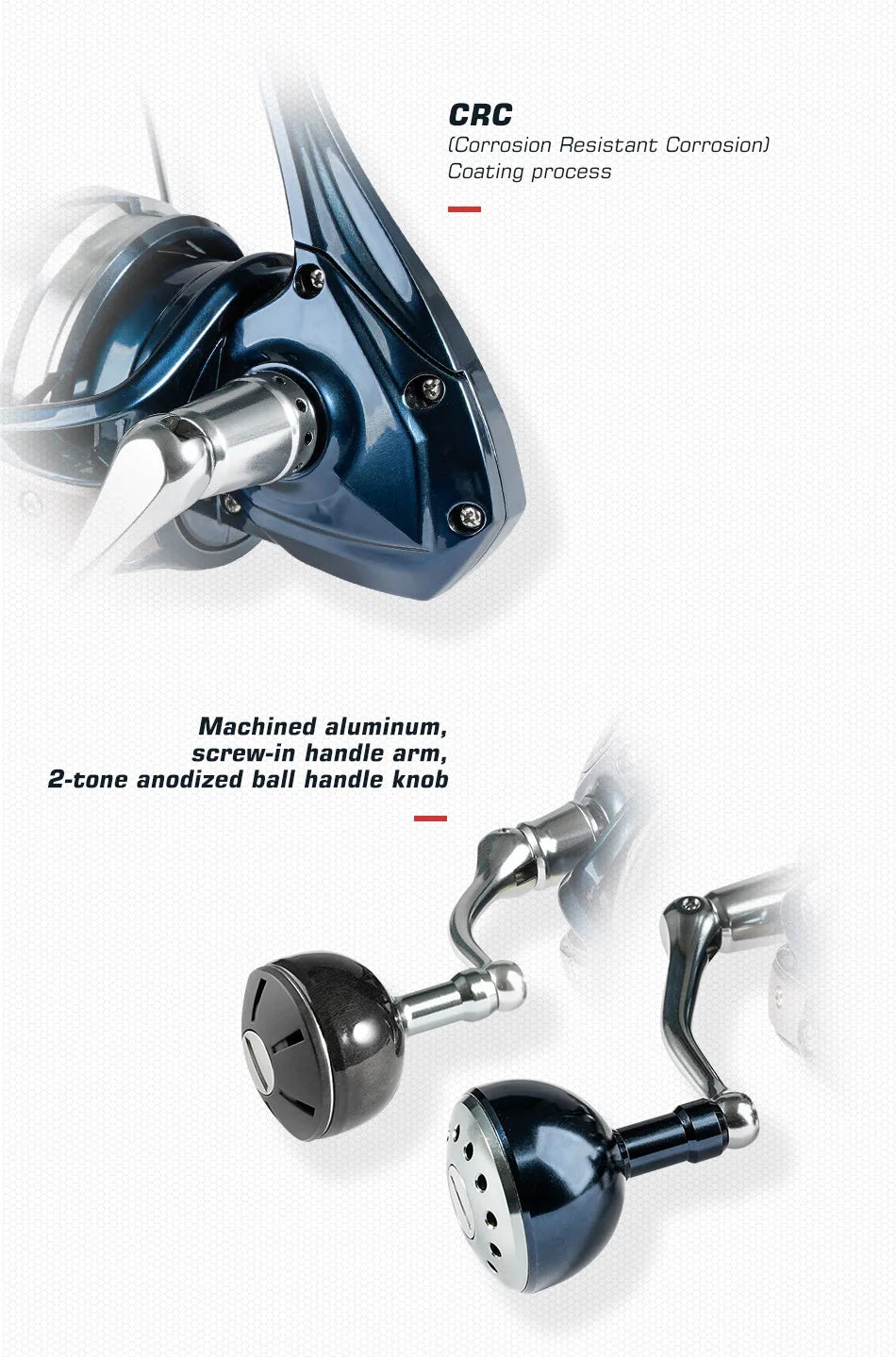 Noeby Spinning Fishing Reel 2500 3000 4000 5000 6000 8000 10000 Max Drag 25kg Aluminum Saltwater Spinning Fishing Reels