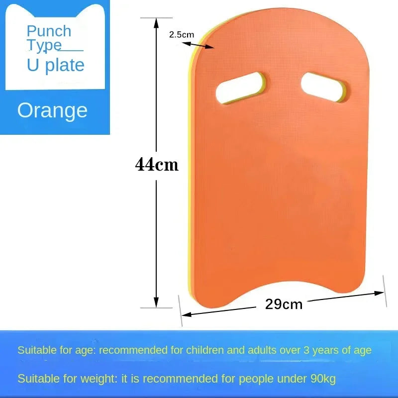 U-Shaped EVA Swimming Kickboard for Kids & Adults