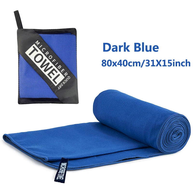Quick-Dry Microfiber Camping & Sports Towel (40x80cm)