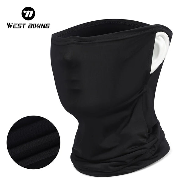 WEST BIKING Ice Silk UV Face Cover for Cycling & Running