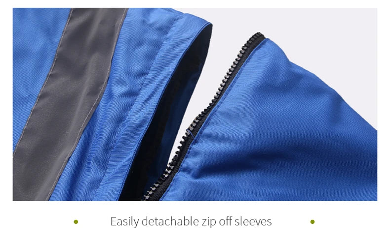 7-in-1 Waterproof Winter Workwear Parka Jacket – Ultimate Warmth & Versatility