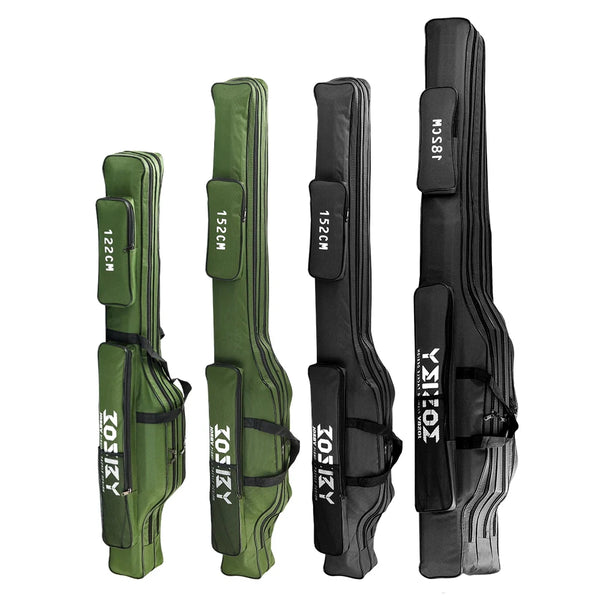 Foldable Fishing Rod & Reel Storage Bag (122/152/182cm)