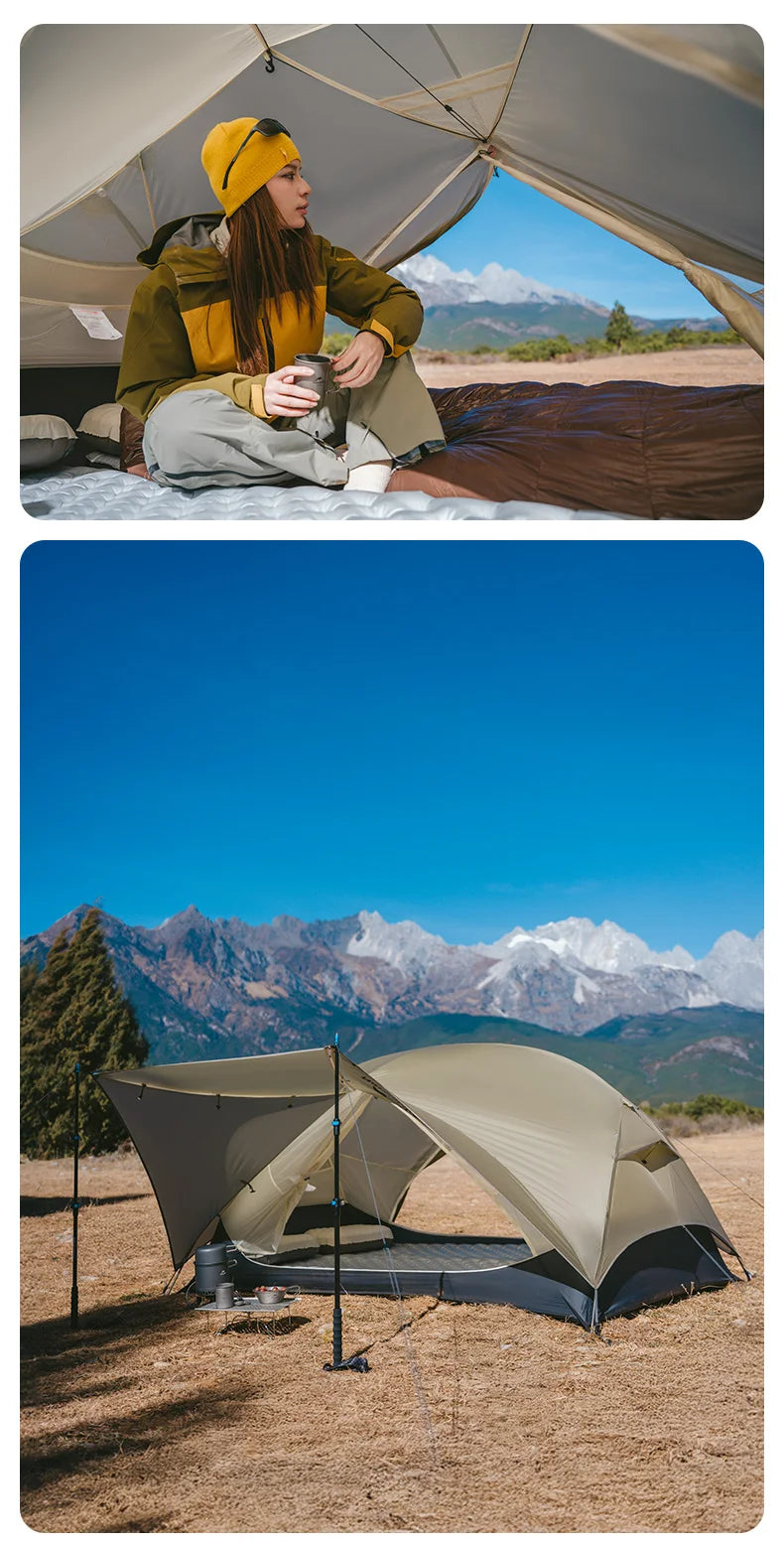 Make your outdoor adventures more comfortable with this versatile tent designed for camping, beach trips, picnics, and more.