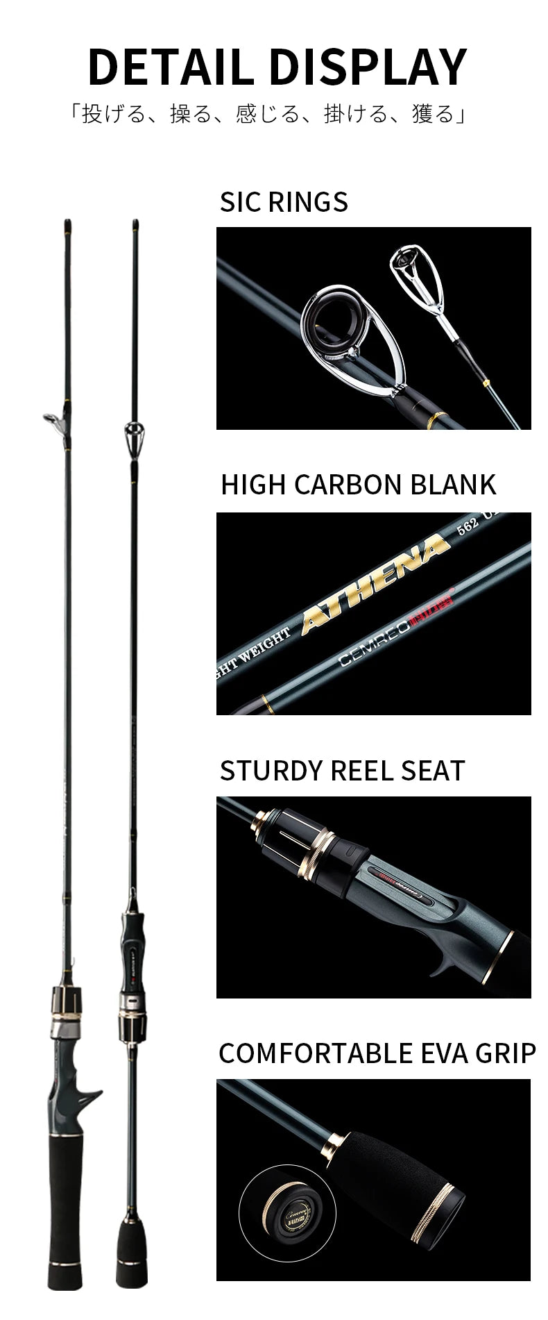 Trout Fishing Light & Ultralight Rod – Spinning & Baitcasting Options