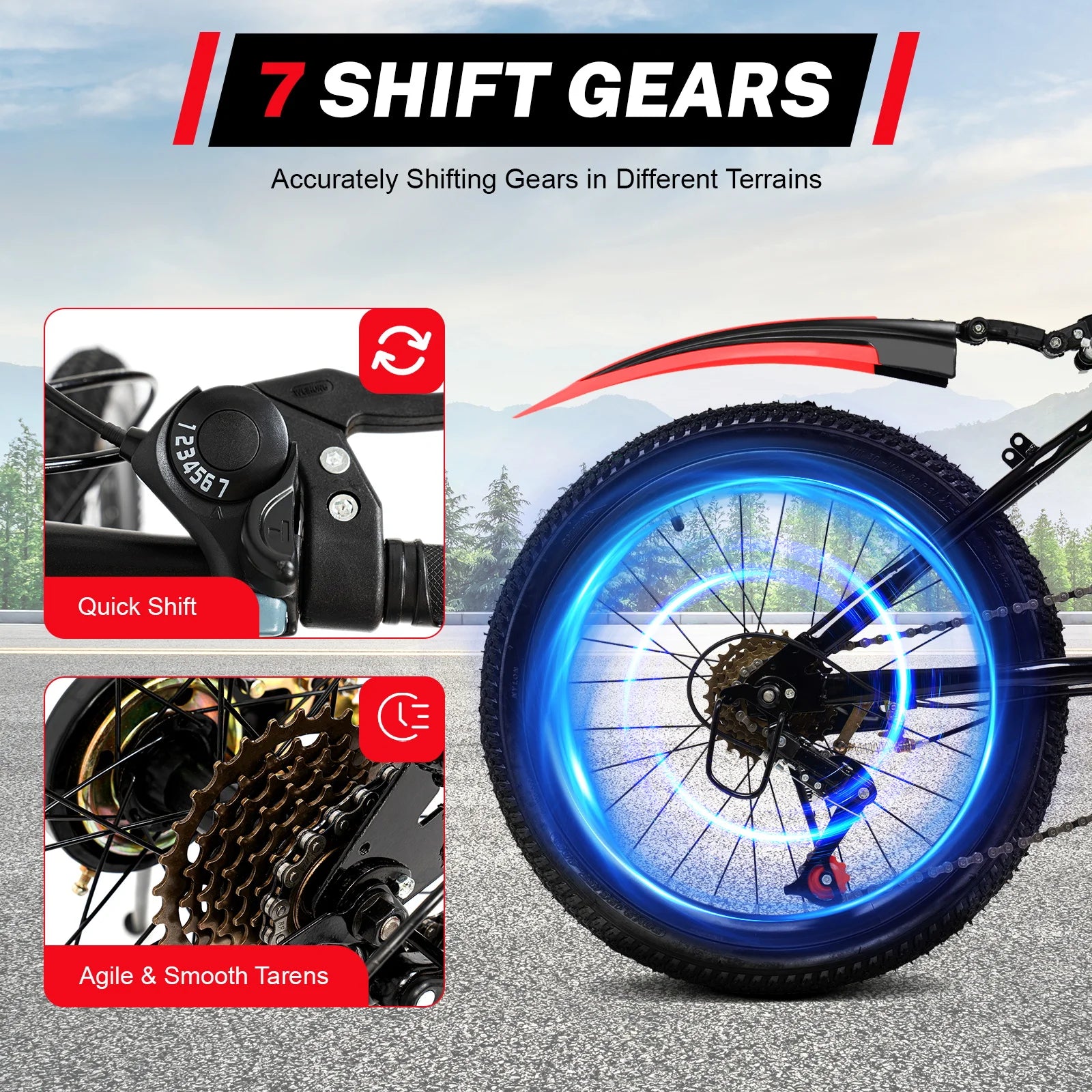 20-Inch Kids’ Mountain Bike – Durable, Adjustable & Built for Adventure