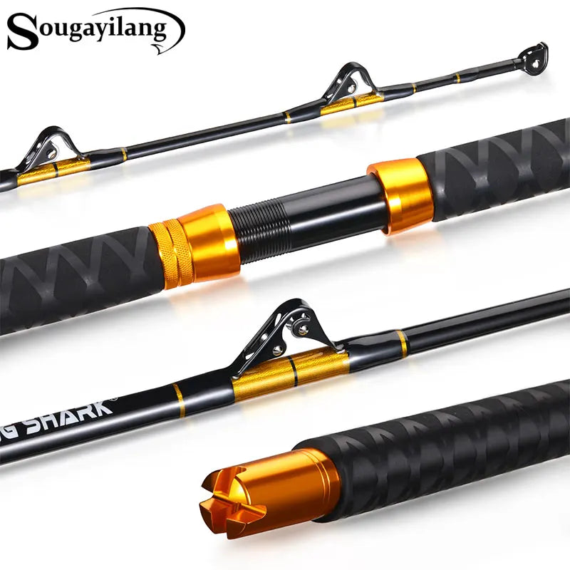 Sougayilang 1.8m Jigging Rod – Heavy-Duty Trolling Rod for Saltwater