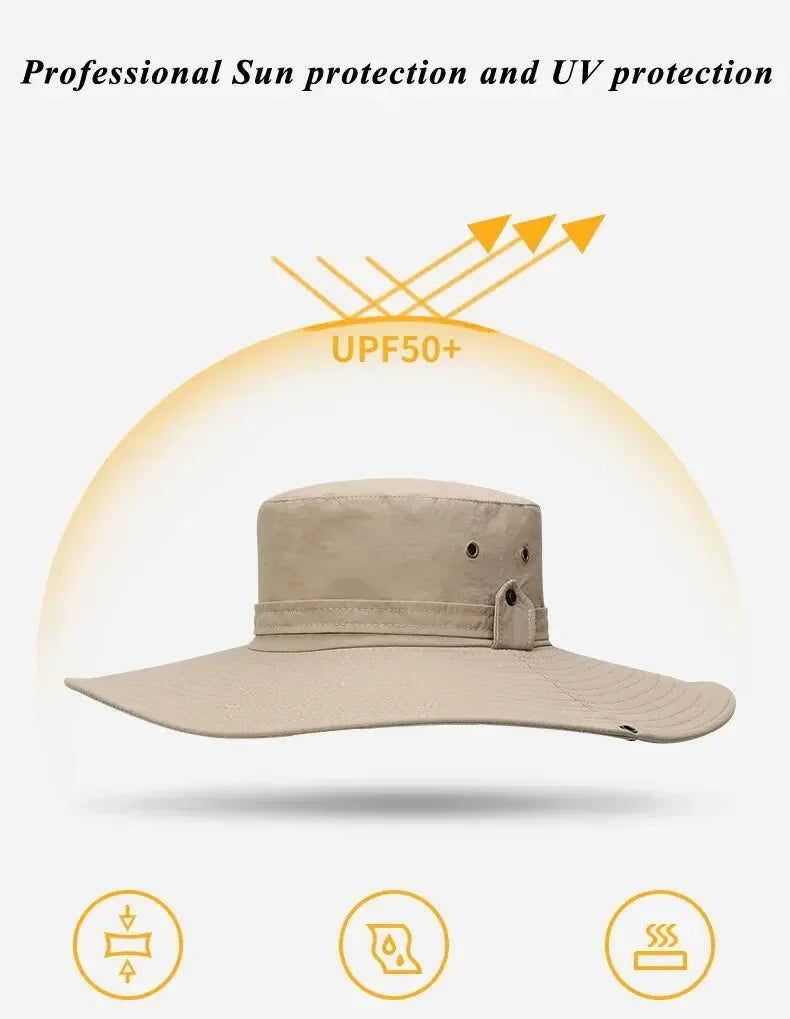 Breathable Fishing Hat with Sun Protection