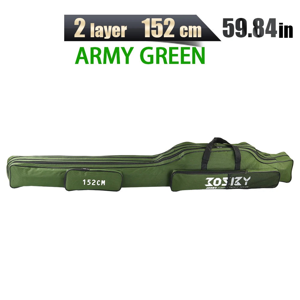 Foldable Fishing Rod & Reel Storage Bag (122/152/182cm)