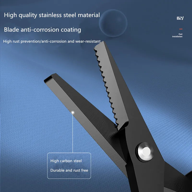Titanium-Coated Fishing Scissors & Pliers