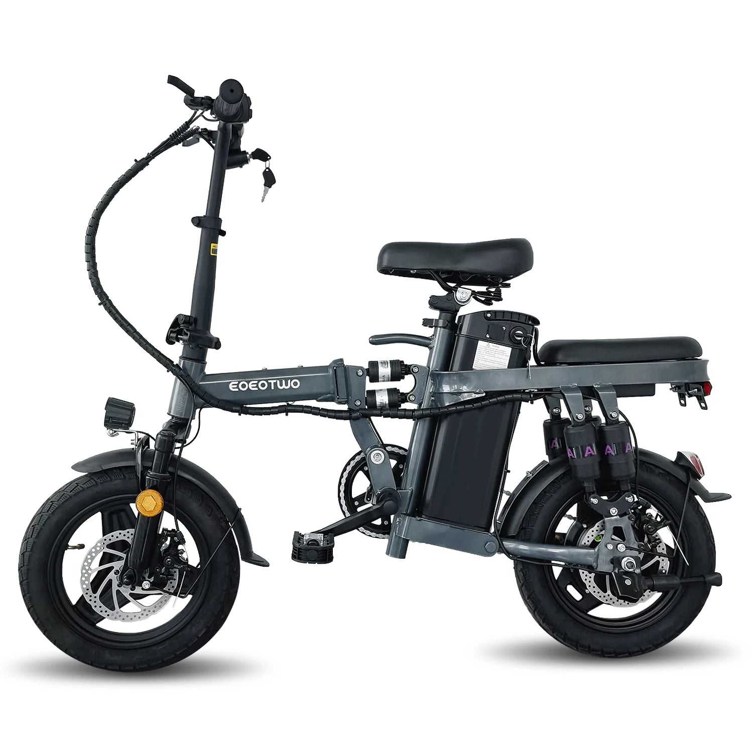 Folding Electric Bike for Adults – Fast, Comfortable & Perfect for Commuting