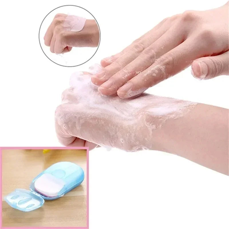 Portable Soap Paper Sheets for Travel & Camping