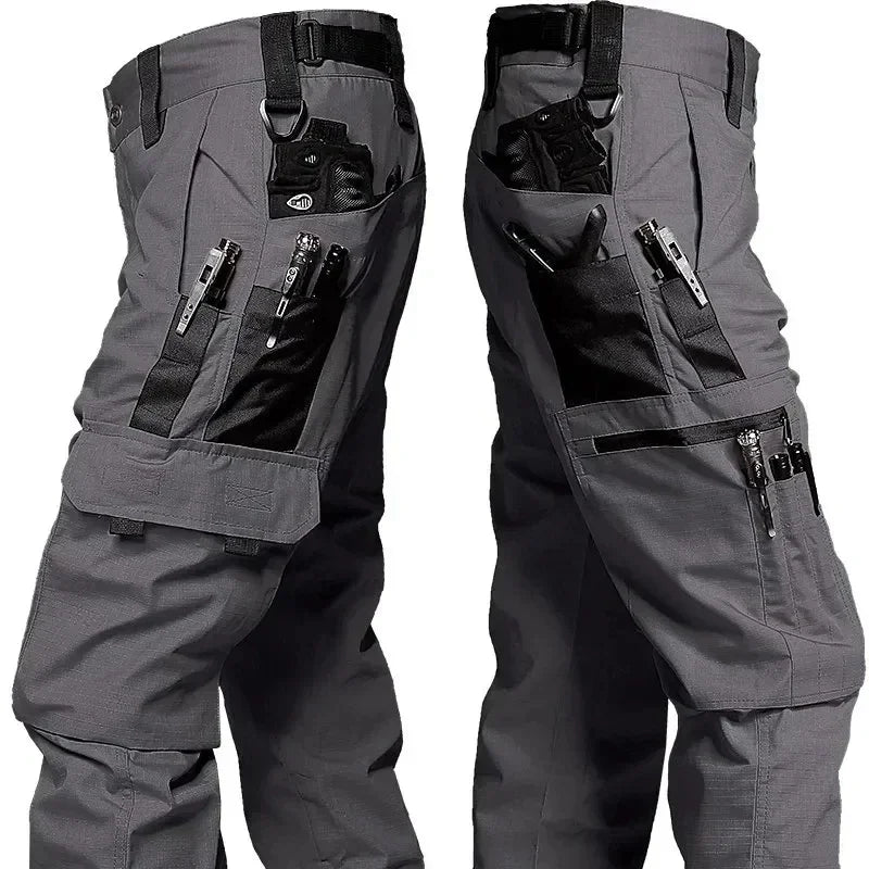 Waterproof Tactical Cargo Pants with Multi-Pockets