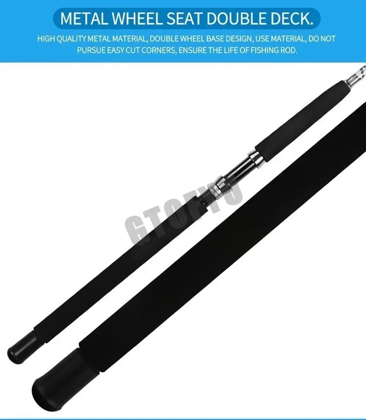 Saltwater Spinning Big Game Fishing Rod – Built for Power & Performance