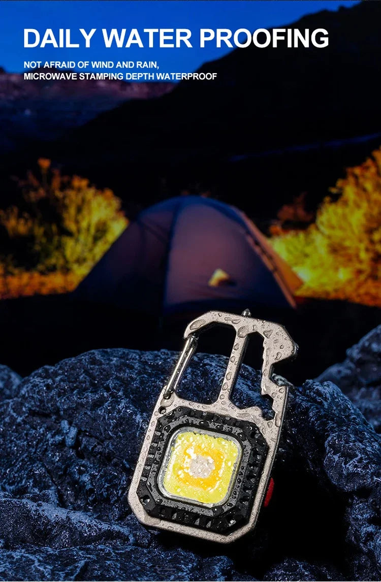 Rechargeable LED COB Work Light with Battery Display