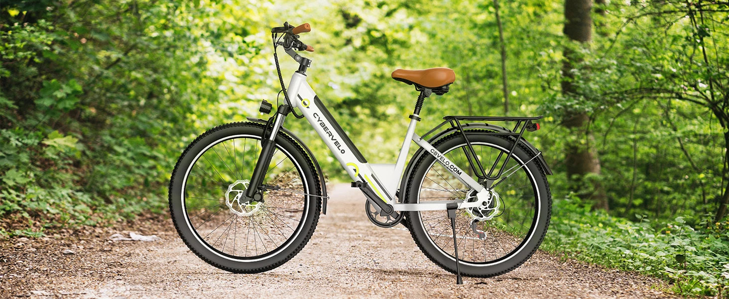 CYBERVELO 1000W Peak Electric Bike – Long Range & High Performance for Adults
