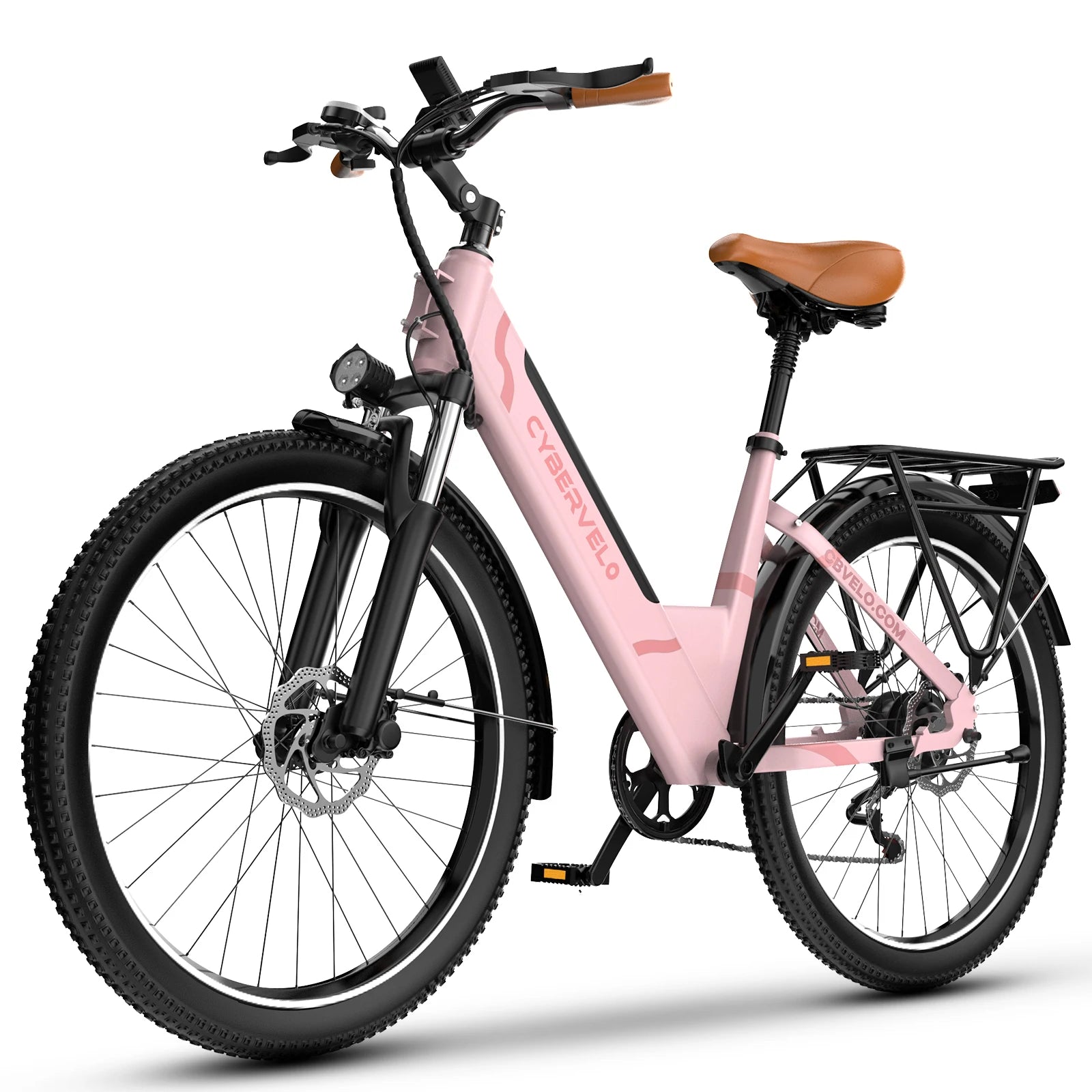 CYBERVELO 1000W Peak Electric Bike – Long Range & High Performance for Adults