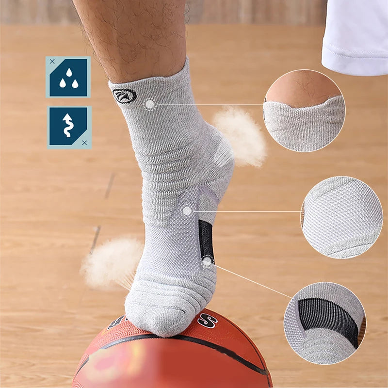 High-Performance Compression Sports Socks