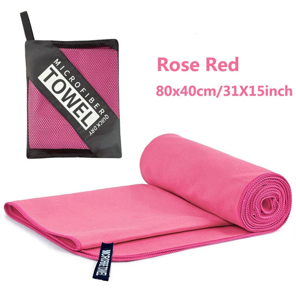 Quick-Dry Microfiber Camping & Sports Towel (40x80cm)
