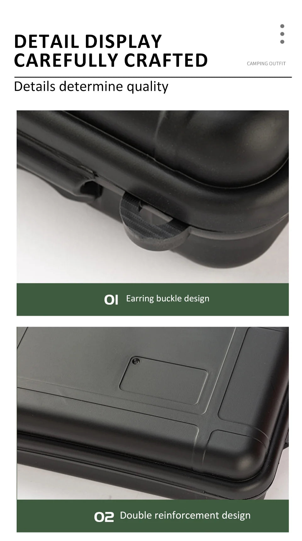 EDC Outdoor Survival Kit & Storage Box