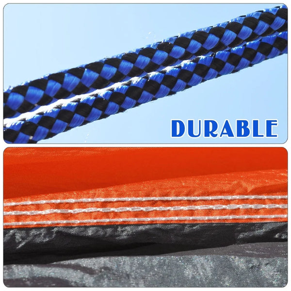 Ultra Light Nylon Parachute Hammock – Portable Camping & Travel Bed with Straps