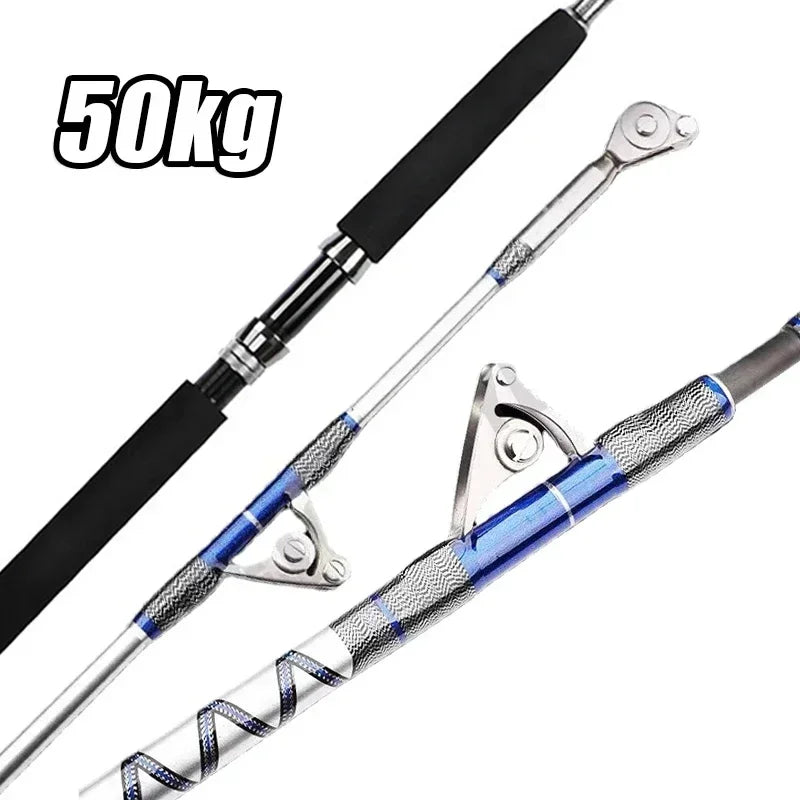Saltwater Spinning Big Game Fishing Rod – Built for Power & Performance