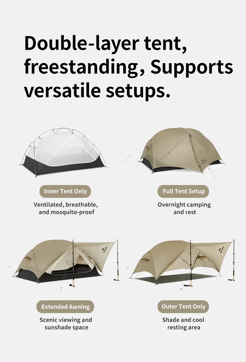 Make your outdoor adventures more comfortable with this versatile tent designed for camping, beach trips, picnics, and more.