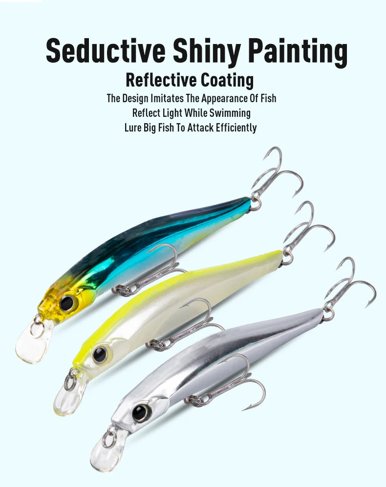 Artist FR Silence Sinking Minnow – High-Quality Hard Baits for Sea Bass & More
