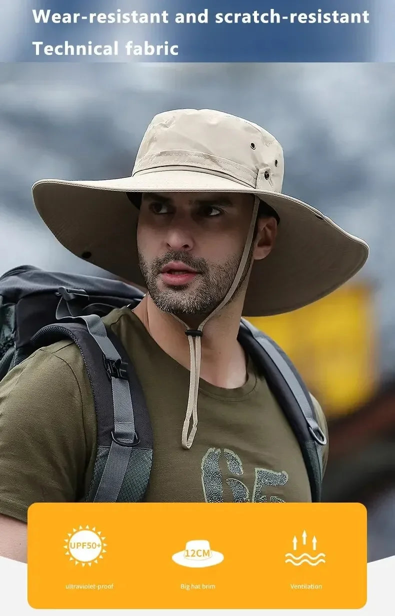 Breathable Fishing Hat with Sun Protection