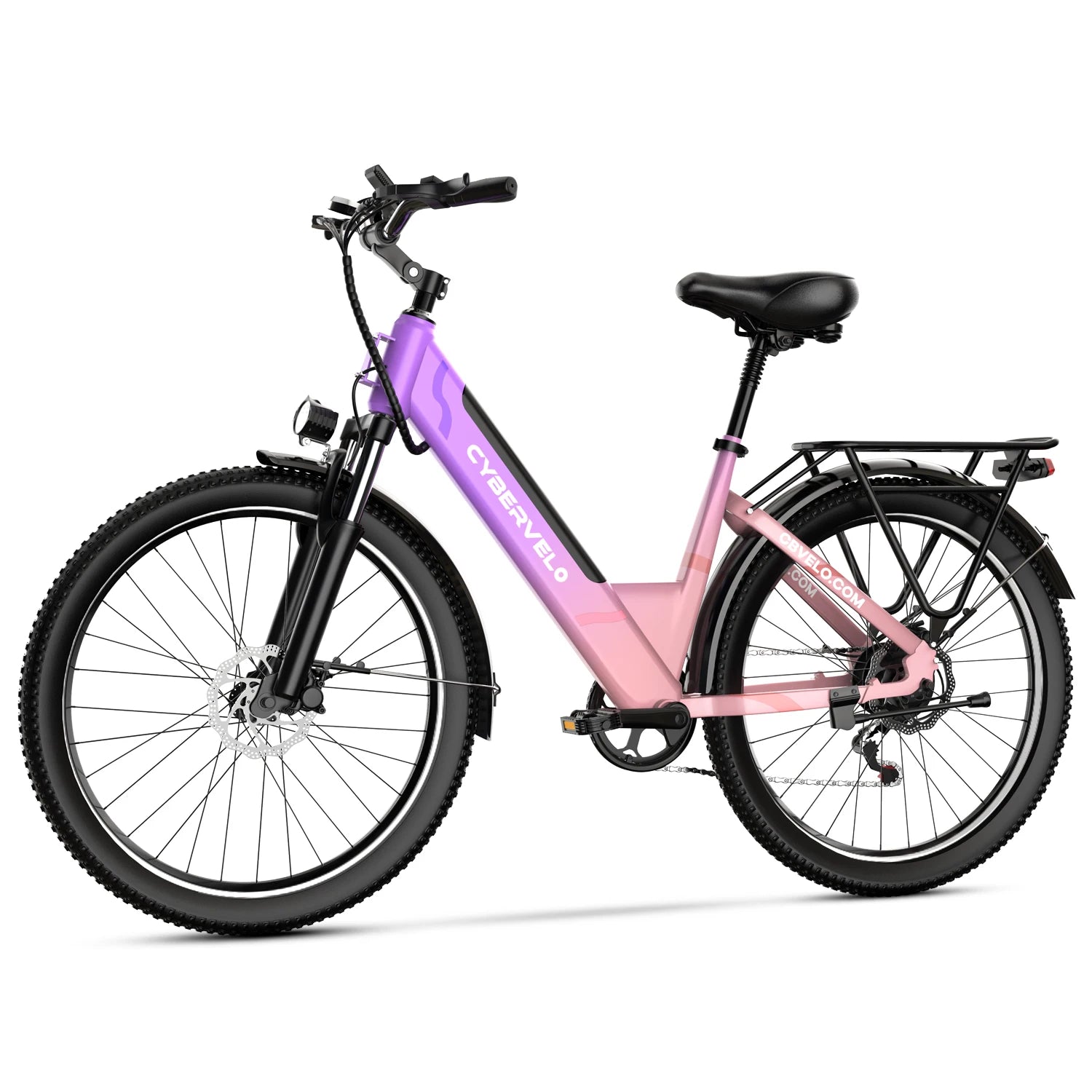 CYBERVELO 1000W Peak Electric Bike – Long Range & High Performance for Adults