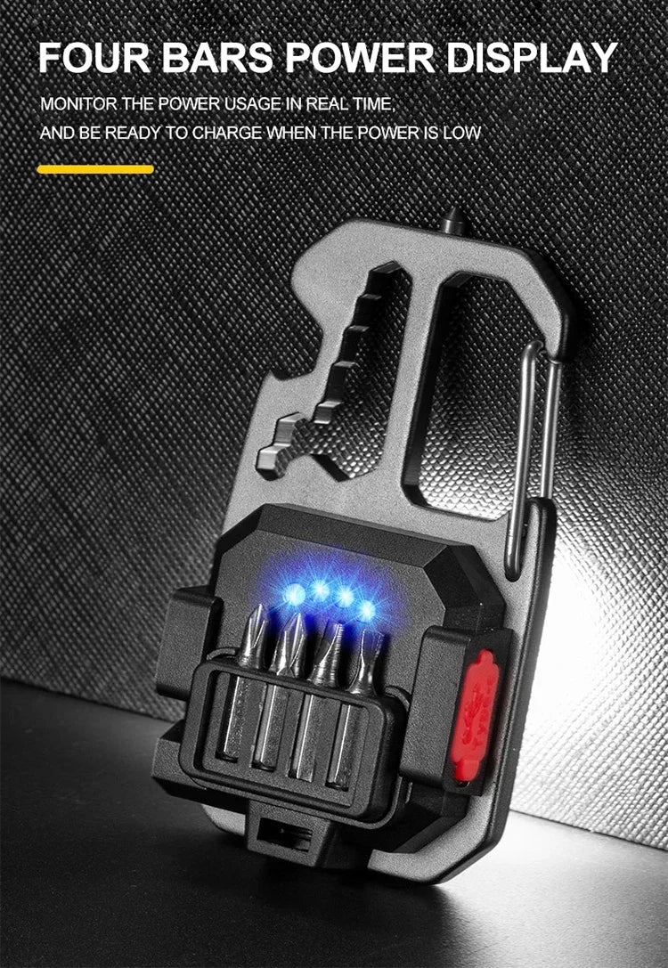Rechargeable LED COB Work Light with Battery Display
