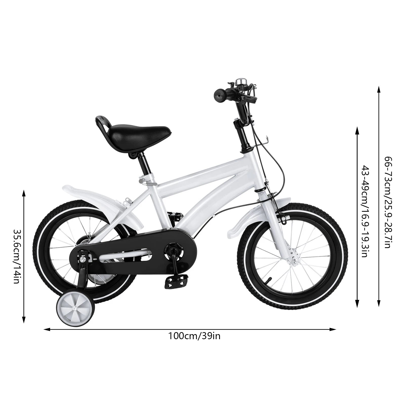 14-Inch Kids’ Bicycle – Safe, Adjustable & Fun for Growing Riders