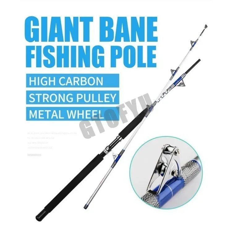 Saltwater Spinning Big Game Fishing Rod – Built for Power & Performance