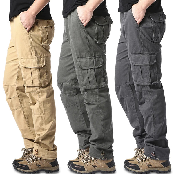 Tactical Jogging Pants with Large Pockets