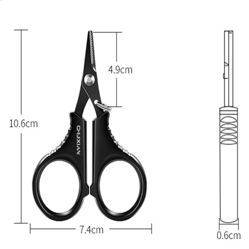Titanium-Coated Fishing Scissors & Pliers