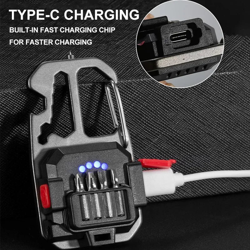 Rechargeable LED COB Work Light with Battery Display