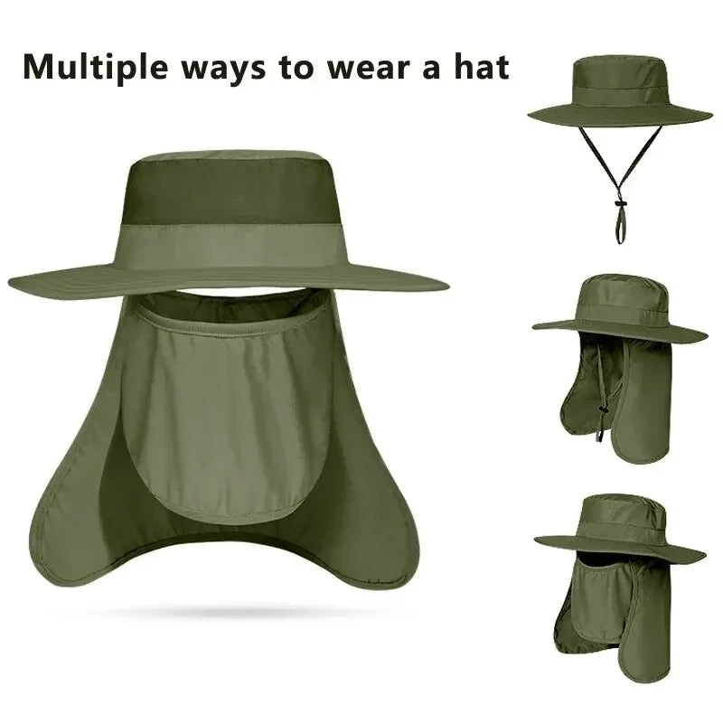 Breathable Fishing Hat with Sun Protection
