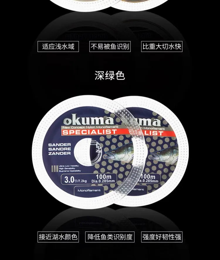 Okuma all metal fishing reel 12+1BB15KG Max Drag anti seawater rotating reel 1000-5000