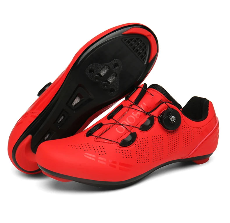 Road Cycling Shoes with Self-Locking Cleats