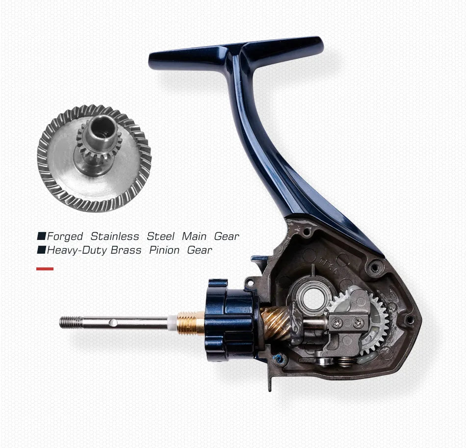 Noeby Spinning Fishing Reel 2500 3000 4000 5000 6000 8000 10000 Max Drag 25kg Aluminum Saltwater Spinning Fishing Reels